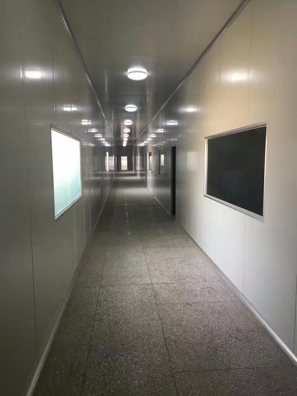 魔芋食品廠空氣凈化參觀通道